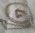 925 hopeinen pyöreälenkkinen papukaulaketju, 46 cm. UUSI